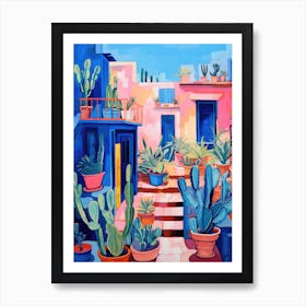 Cactus Garden Art Print