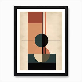 Lush Legacy; Boho Mid Century Tapestry Art Print