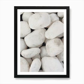 White Stones_2268934 Art Print