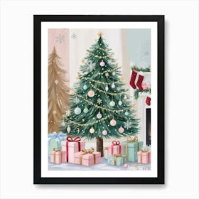 Christmas Tree 7 Art Print