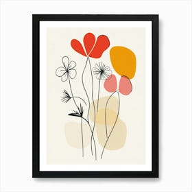 Flower Bouquet 2 Art Print