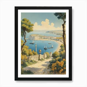 Vintage Kerch Ove Les Palmers Art Print 0 Art Print