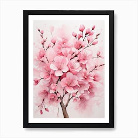 Cherry Blossom Tree 7 Art Print