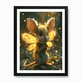 Fairy Mouse 1 Art Print