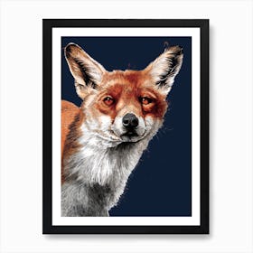The Fox 2 Art Print