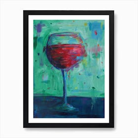 Red Wine Art Print