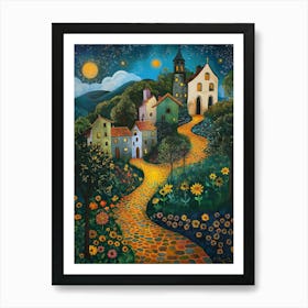 Santa Fe Art Print