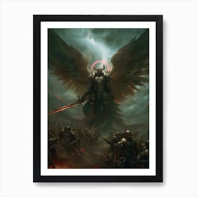 Angel Of War Art Print