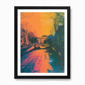 Paris Polaroid Inspired 3 Art Print