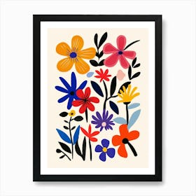 Flowers 24 Art Print