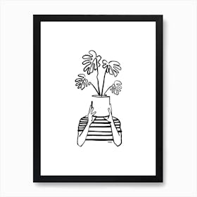 Mood Plants Art Print