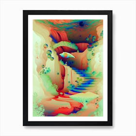 Psychedelic Painting 8 Art Print