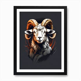 Ram Art Print