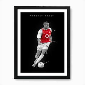 Thierry Henry 2 Art Print