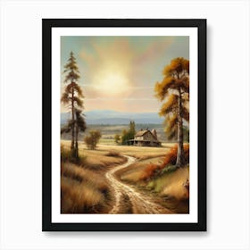 Country Road 6 Art Print