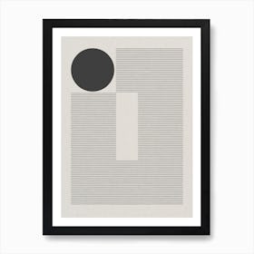 Circle Art 1 Art Print