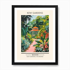 Kew Gardens London Parks Garden 1 Art Print