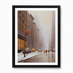 New York City 1 . Art Print