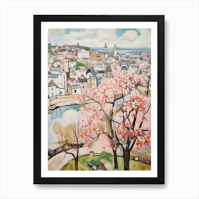 Bideford (Devon) Painting 1 Art Print