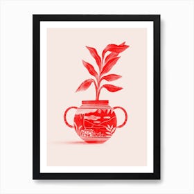 A Vase Art Print