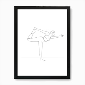 Yoga Art Print