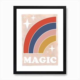 Magic Rainbow Art Print