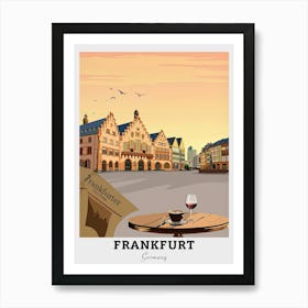 Franklin, Germany Travel Art Print