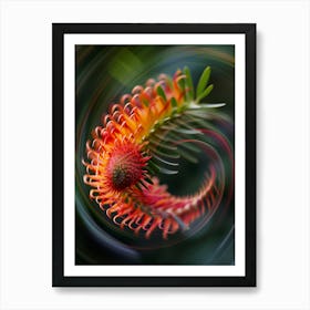 Prickly Turn Art Print