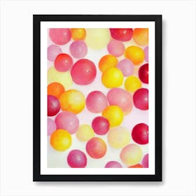 Cranberry Painting Fruit Art Print