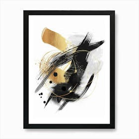 Abstract Brushstrokes Canvas Print 12 Art Print