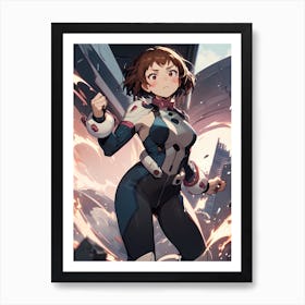 My Hero Academia Ochaco Uraraka (25) 1 Art Print