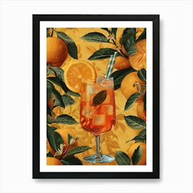 Aperol Spritz Art Print 216 Art Print