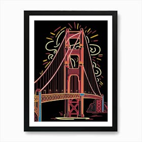 Golden Gate Bridge 2 Art Print