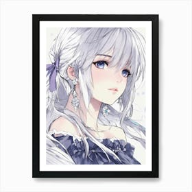 Beautiful Girl Art Print