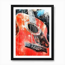 Acoustic Guitar 1 Art Print