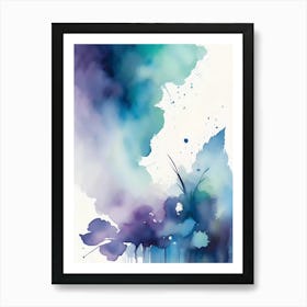 Abstract Watercolor Painting 6 Art Print