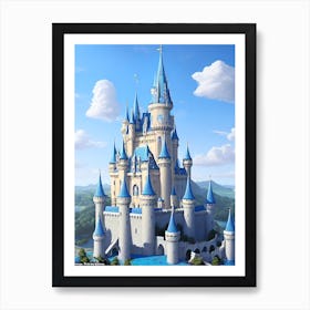 Cinderella Castle 2 Art Print