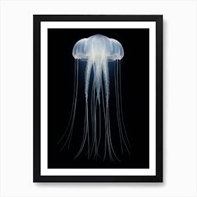 Box Jellyfish Luminous 3 Art Print