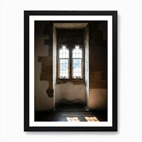 Shadow of old window // London Travel Photography 1 Art Print