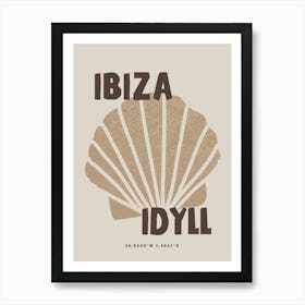 Ibiza Idyll 10 Art Print