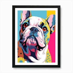 Pop Art French Bulldog Art Print