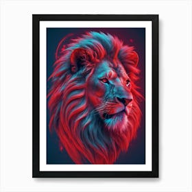 Lion Art Art Print