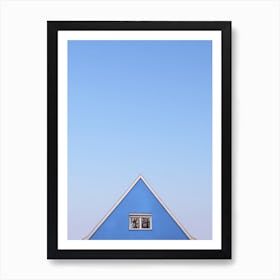 Blue Peak Art Print