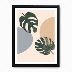 Tropical Leaves 12 Art Print