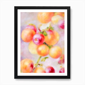 Redcurrant 1 Painting Fruit Art Print