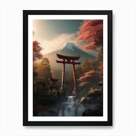 Asian Landscape 62 Art Print