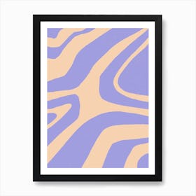Zebra Pattern #1 Art Print
