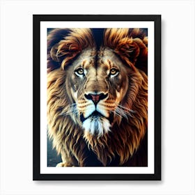 Lion 3 Art Print