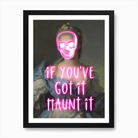 Haunt It Art Print