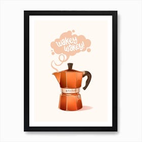 Moka Coffee Pot Art Print